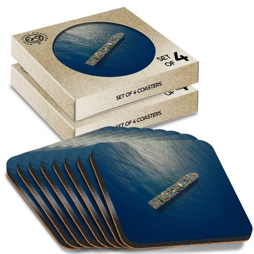 Boxed square coasters - 8,