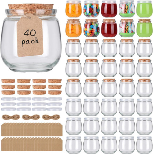 Pack glass yogurt - oz,