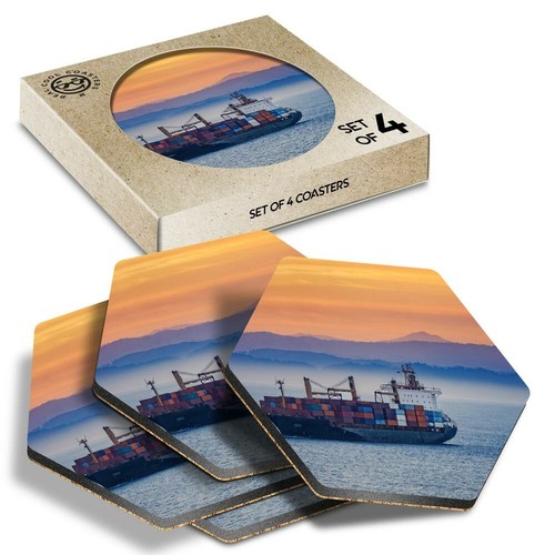 Hexagon coasters - hexagon,