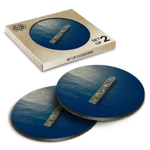 Boxed round coasters - coasters,