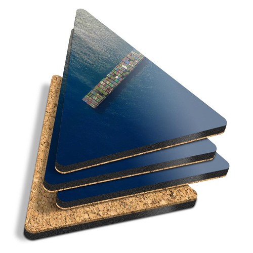 Triangle coasters cargo - 4x,
