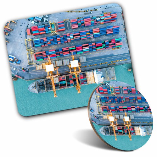 Mouse mat coaster set - mouse,