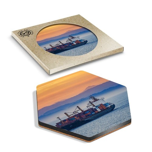 Hexagon coaster - coaster,