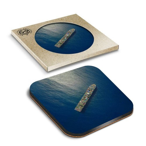Boxed square coasters - coasters,