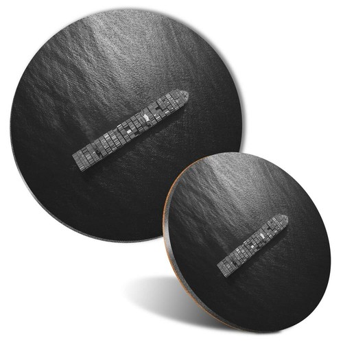 Mouse mat coaster set bw - mouse,