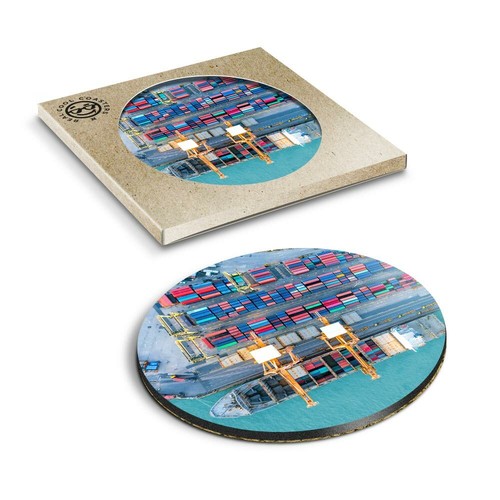 Boxed round coasters - 1,